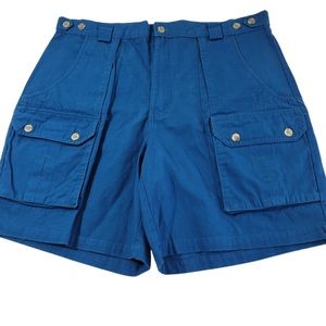 BLUE COLUMBIA CARGO SHORTS SZ 36